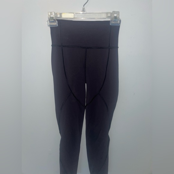 lulu lemon black leggings - Picture 1 of 3